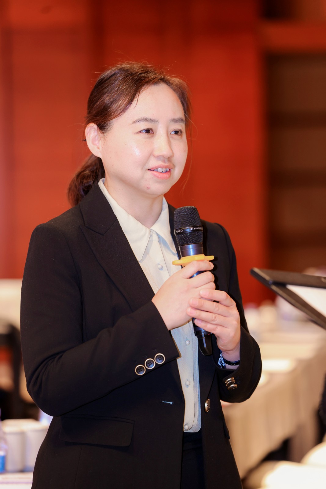 4.病原所张艳谈演练心得.JPG
